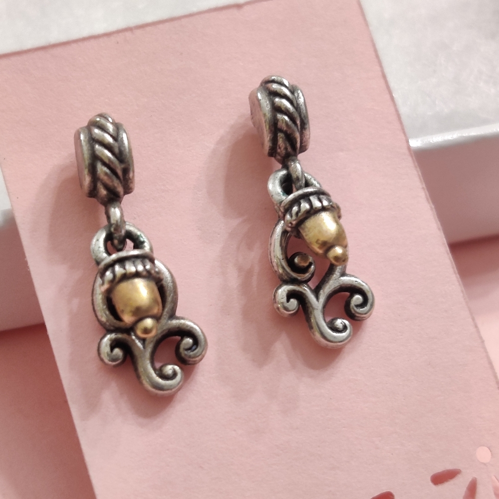 Brighton Multi Layer Dangle Post Earrings - image 3